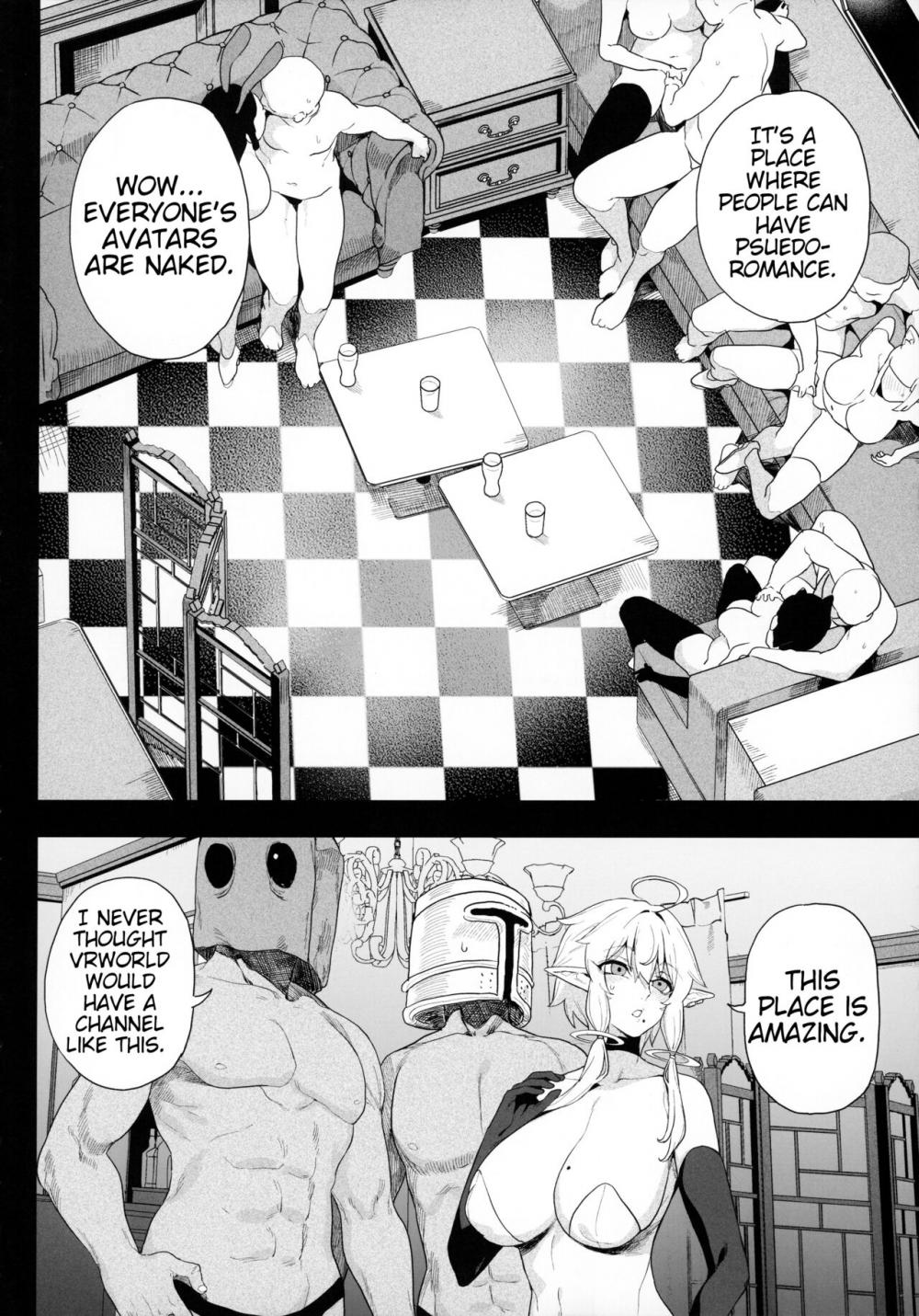 Hentai Manga Comic-Cyberbrain Sex Princess - A Girl Who Gets Fucked in Virtual Reality-Read-11